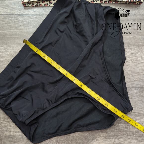 CharmLeaks Push Up High Waist Bikini Swimsuit Size L - Picture 3 of 4